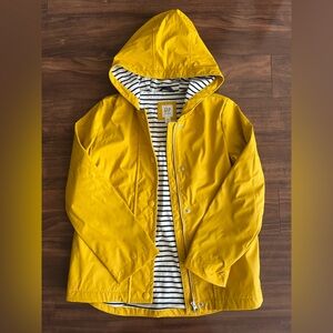 Gap rain coat yellow size L (8-10)